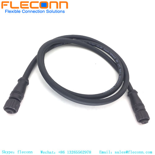 M12 5 Pos A-Coded Connector Cable