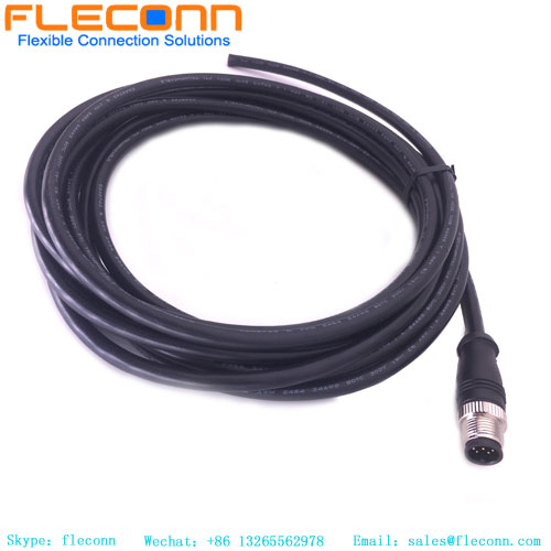 M12 8 Pin Sensor Cable
