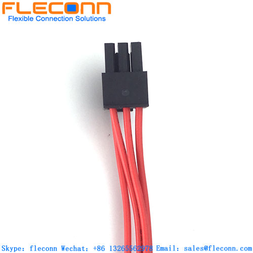 3.0mm Pitch TE 794617-6 6 Pin Connector Wiring Harness