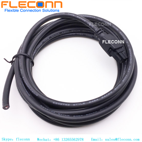 Molex Microfit 3.0 Cable 2451320410 4 Pin Overmolded Wire to Board Connector Cable Wire Harness