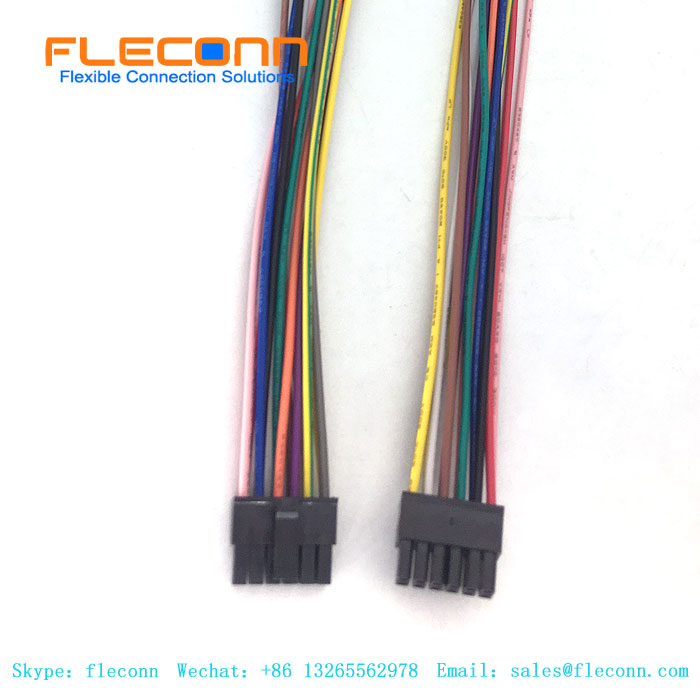 Micro Fit 3.0 Molex 43025 12Pin 3.0 Pitch Female Cable Wire Harness