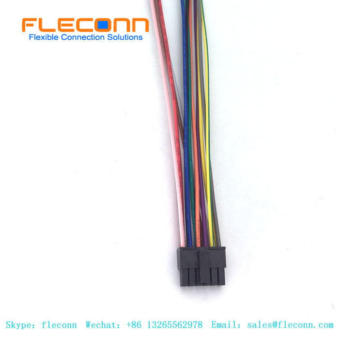 Micro Fit 3.0 Molex 43025 12Pin 3.0 Pitch Female Cable Wire Harness