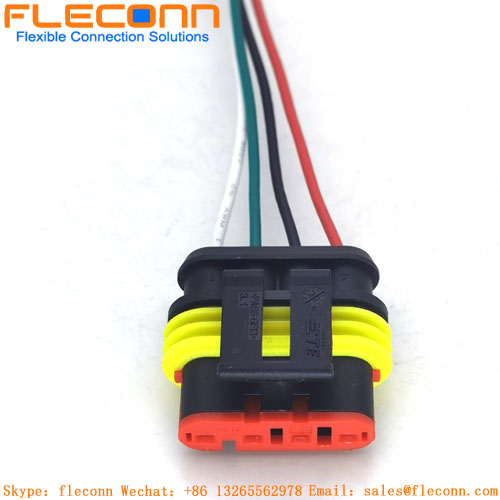 TE AMP Superseal 1.5mm Housing for Female Terminals Wire Harness