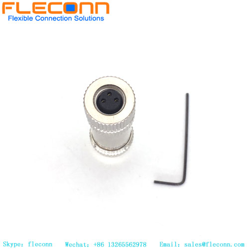 M8 3 Pin Female Connector