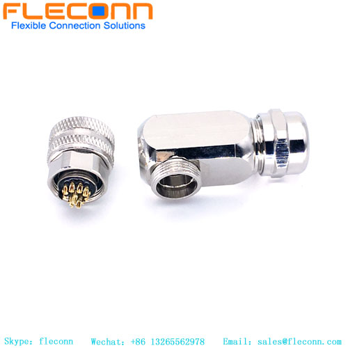 M12 Right Angle Connector