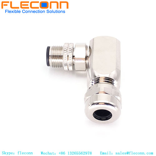 M12 Metal Assembled Plug
