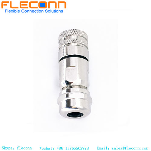 M12 12 Pole A-coded Female Connector