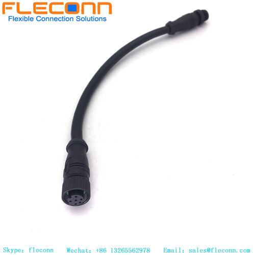 M12 6 Pin A-coded Cable