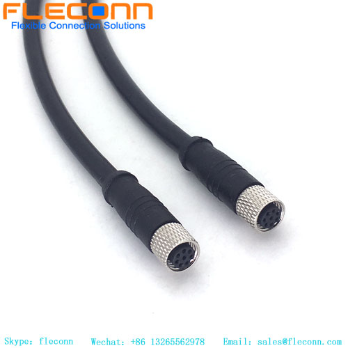 M8 8 Pin Male Cable