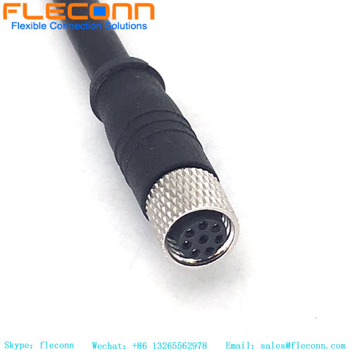 M8 8 Pin Male Cable