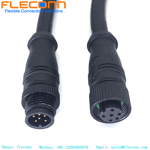 M12 6 Pin Male Cable