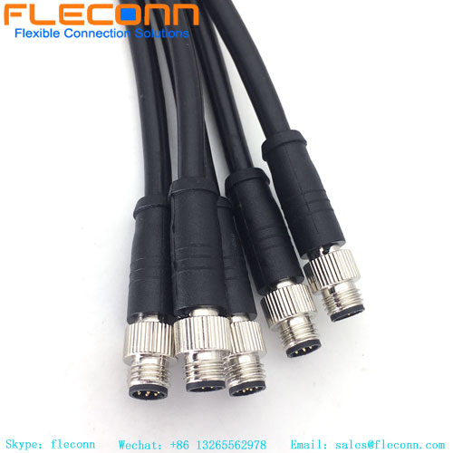 M8 5 Pin Extension Cable