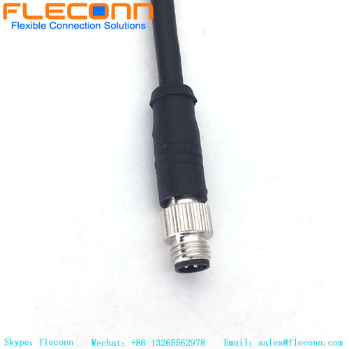 M8 5 Pin Male Shielded Cable