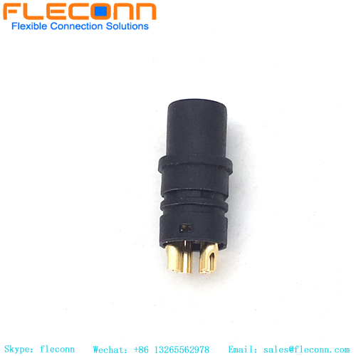 M8 4 Pos Female Molded Socket