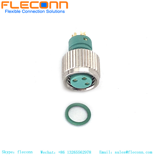 M8 3 Pin Female Molded Cable Connector M8 3 Pin Female Molded Cable Connector