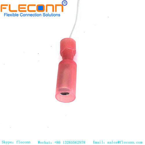 Lug Bullet Male Terminal Crimp Connector Wire Harness, 4mm