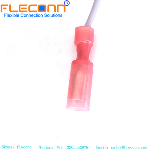 Lug Bullet Male Terminal Crimp Connector Wire Harness, 4mm