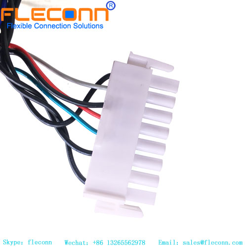 TE MATE-N-LOK 640582-1 6.35mm Pitch, 8 Pin Wire To Board Connector Cable