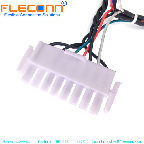 TE MATE-N-LOK 640582-1 6.35mm Pitch, 8 Pin Wire To Board Connector Cable