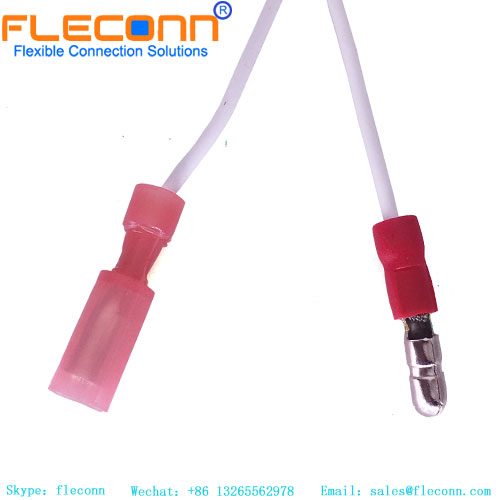 Bullet-Female Quick Disconnects Connector Cable，Vinyl Insulated