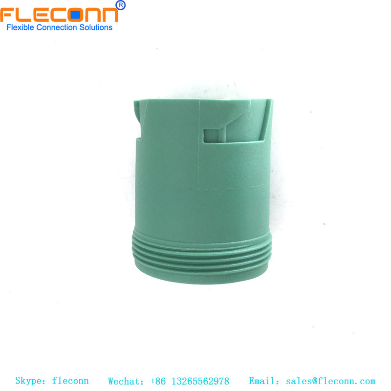 Deutsch HD14-9-1939P-P080 9-Position Receptacle, Male, In Line, Threaded Rear