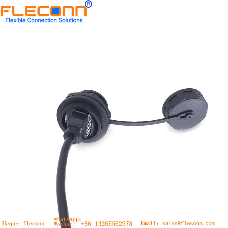 Waterproof USB 3.0 Cable With Dust Proof（Threaded）