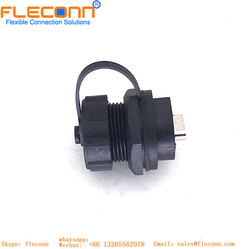 Waterproof Type‑C Male Socket