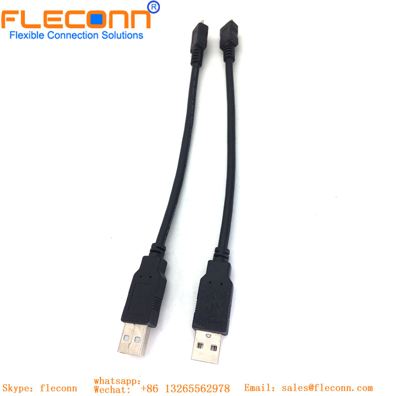 USB 2.0 A-Male to Micro B Fast Charging Cord Cable