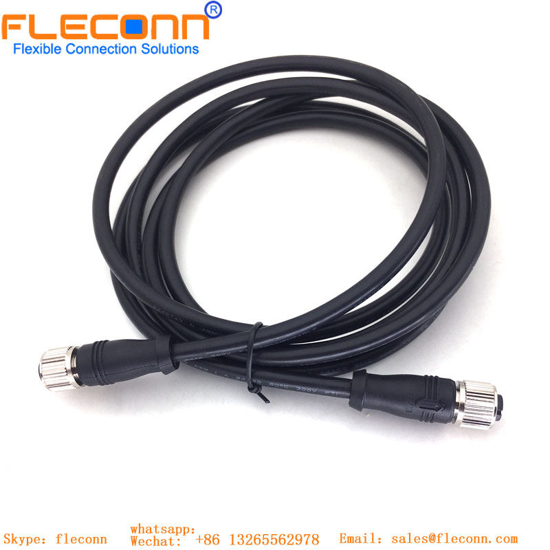 M12 12 Pin A-coded Connector Cable