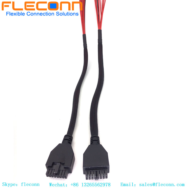 Overmold 16 circuit 0430251600 MOLEX Micro-Fit 3.0™ Connector Cable