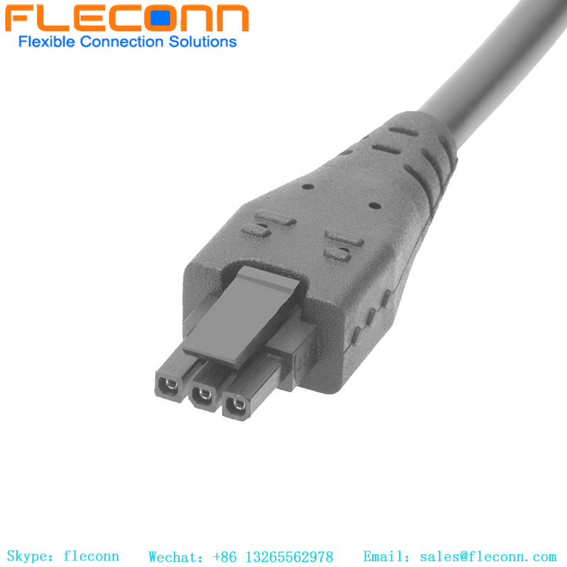 Male Overmolded 6 Pin Molex 43645-0600 Micro-Fit 3.0 Connector Cable