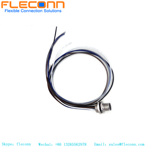 M12 5 Pos Rear Fastening Connector Wire Harness