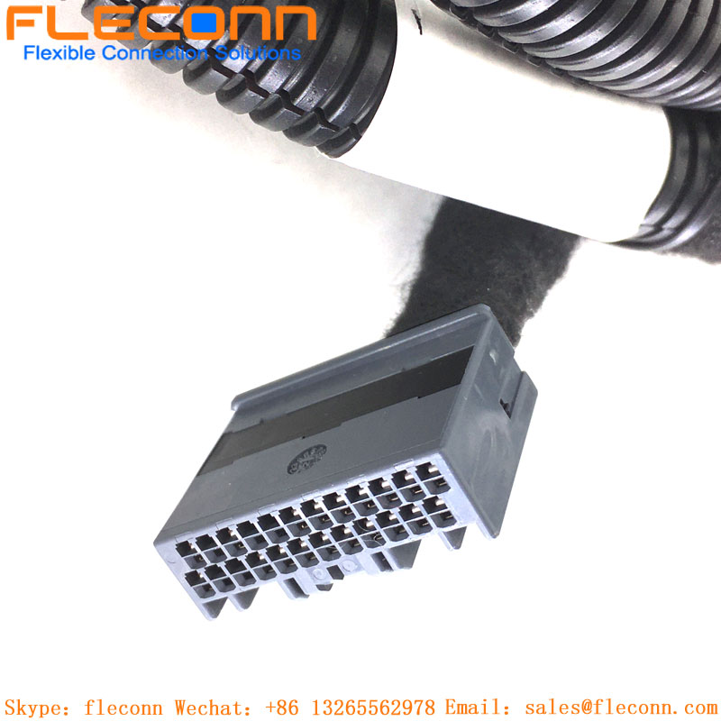 JAE MX34 Double Row 40 Core Automobile Socket Cable