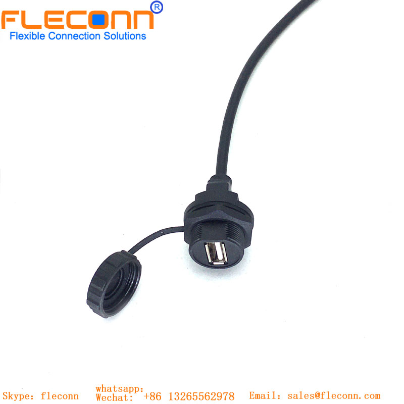 Fleconn Waterproof USB 2.0 Cable — Reliable Connectivity, Built for Harsh Environments