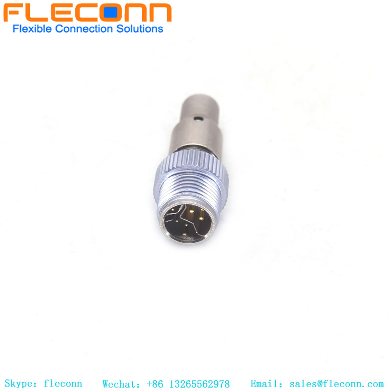 M12 Y-Coded Molded Cable Connector