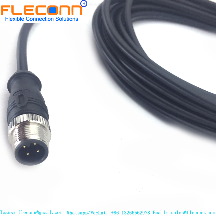 M12 4 Pin Male Cable