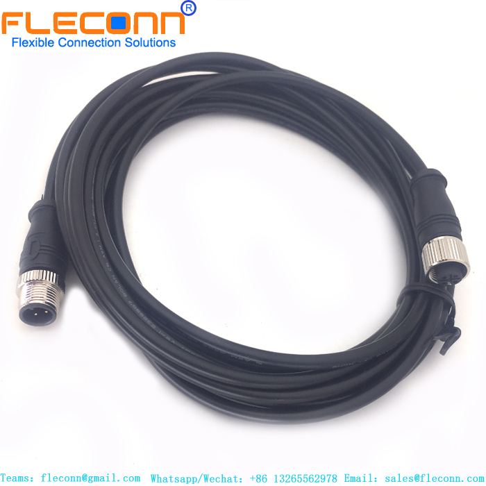 M12 4 Pin A-coded Cable